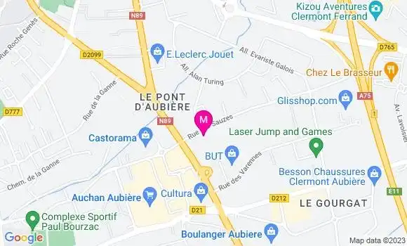 Localisation La Brasserie