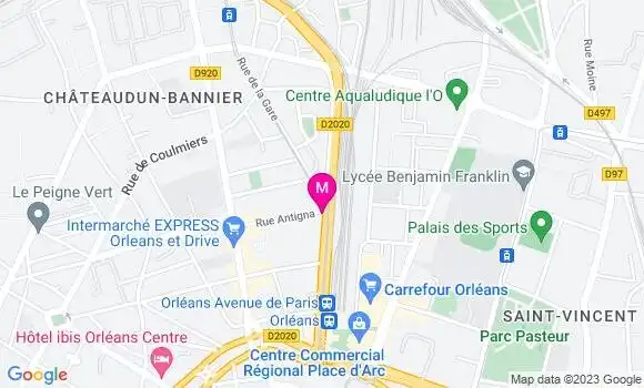 Localisation Restaurant  Le Pari