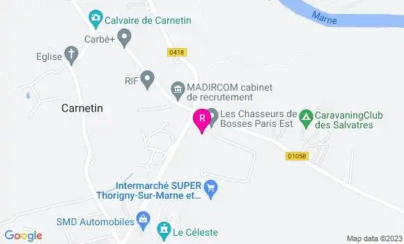 Localisation Restaurant  Au Convivial