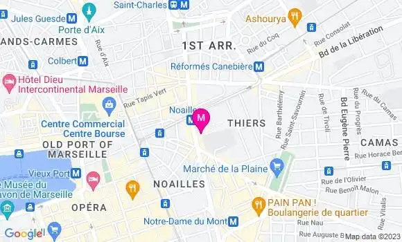 Localisation Restaurant  La Menthe Sauvage