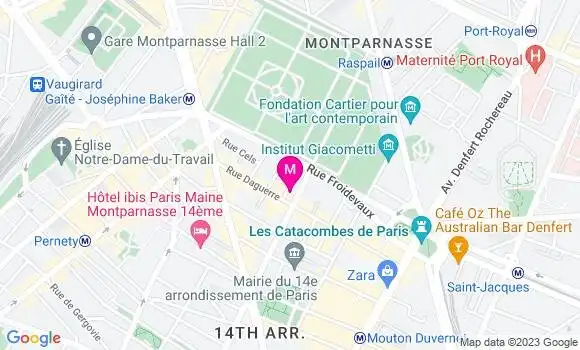 Localisation Restaurant Bar Le Lock Groove