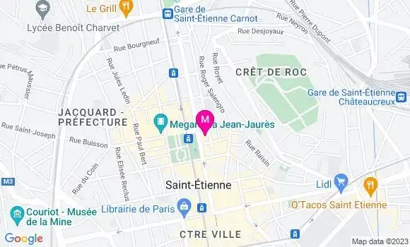 Localisation Méliès Brasserie Café