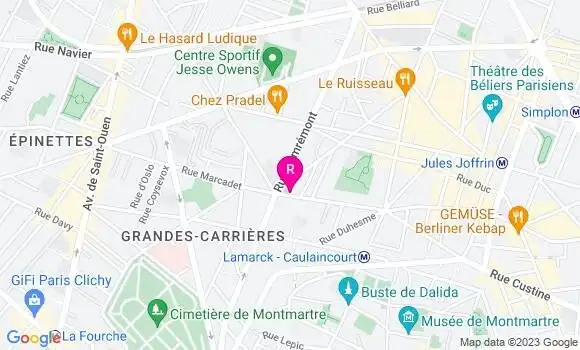 Localisation Restaurant  L