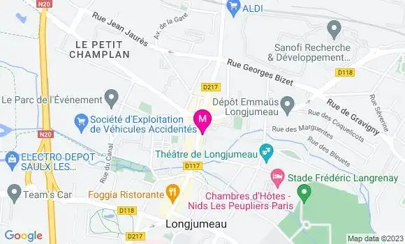 Localisation Restaurant  Saint Georges