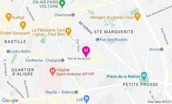 Localisation Restaurant  Les Tontons