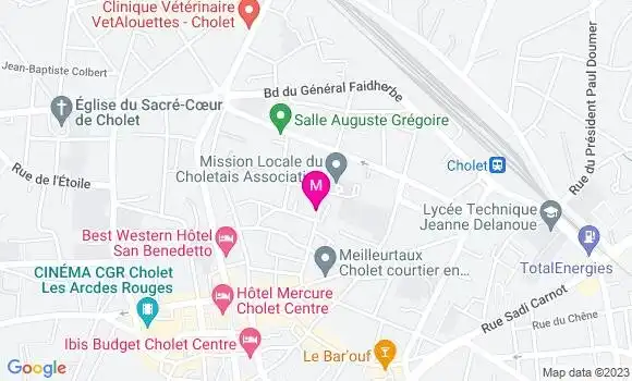 Localisation Crêperie Aux Dix Ecus