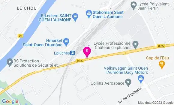 Localisation Restaurant  Le P