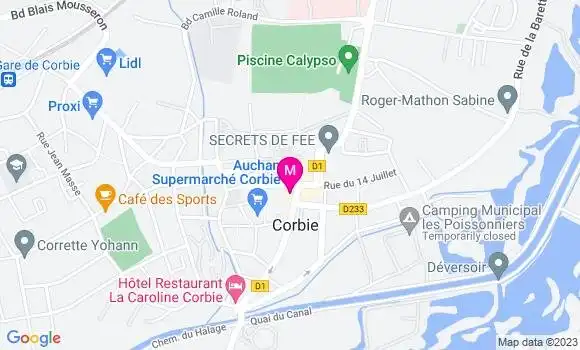 Localisation Restaurant  La Table d