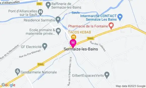 Localisation Restaurant  L