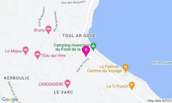 Localisation Restaurant  L