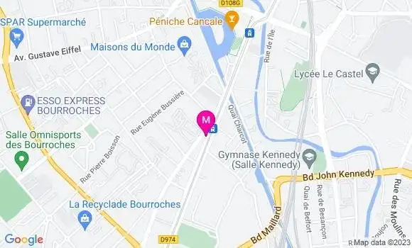 Localisation Restaurant  Un Pied Chez La Marinette