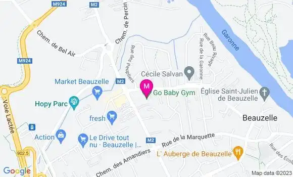 Localisation Restaurant  Le Montecito