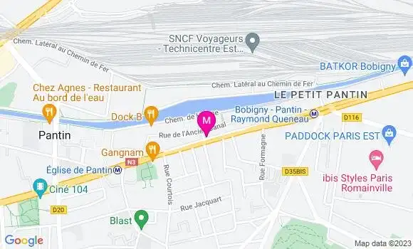 Localisation Restaurant Bar Europe Tabac