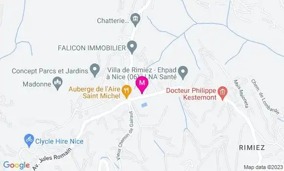 Localisation Restaurant Simon Rimiez