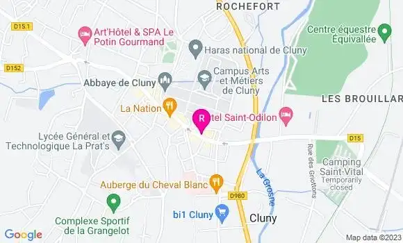 Localisation La Petite Auberge