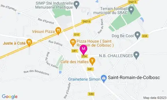 Localisation Restaurant  O