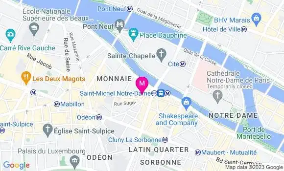 Localisation Restaurant  Le Fénelon