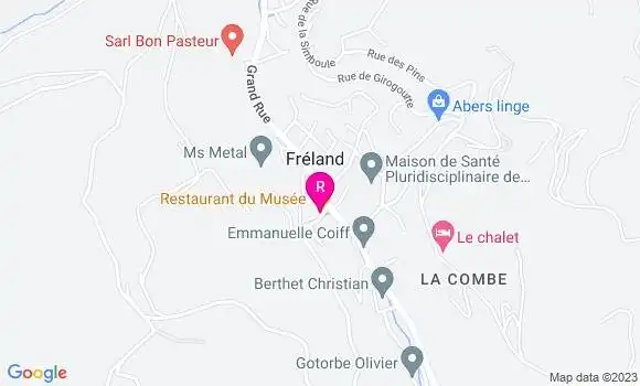Localisation Restaurant du Musée