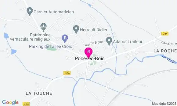 Localisation Café Fip