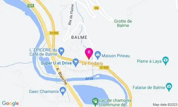 Localisation Restaurant Italien Le Tindaris