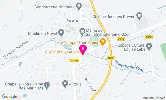 Localisation Restaurant  L