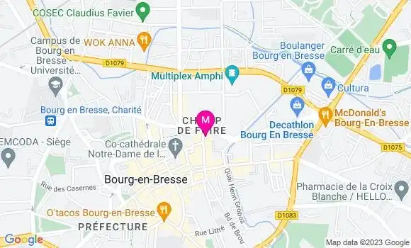 Localisation Restaurant Thaï Saveurs d