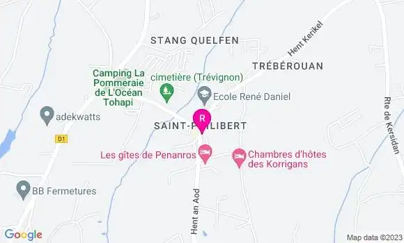 Localisation Restaurant  Le Poisson Nageur