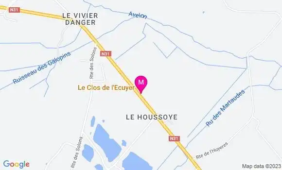 Localisation Restaurant  Le Clos de l