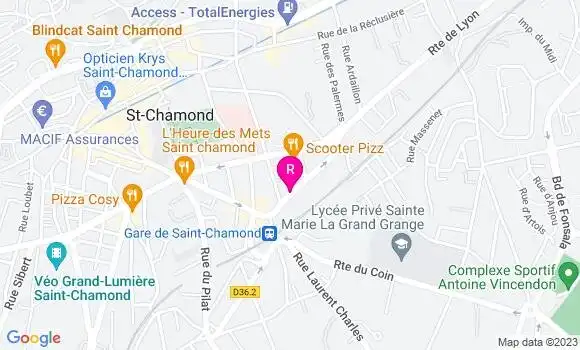 Localisation Restaurant  Le Phoenix