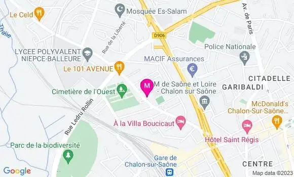 Localisation Le P