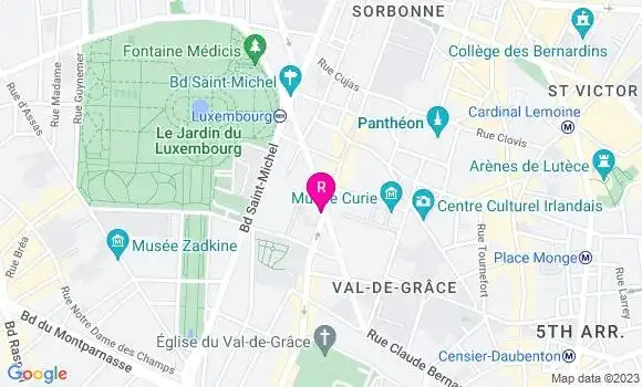 Localisation Restaurant Bar La Bonbonnière