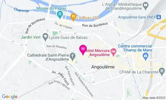 Localisation Restaurant  Le Bruleau Charentais