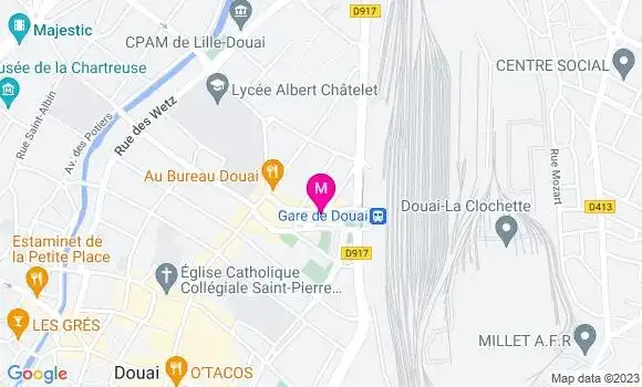 Localisation Le Bistrot du Tigre