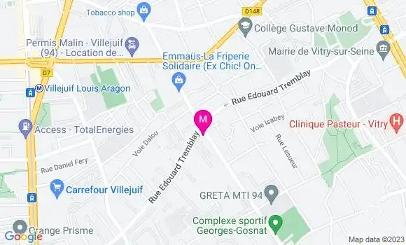 Localisation Restaurant  Le Braga