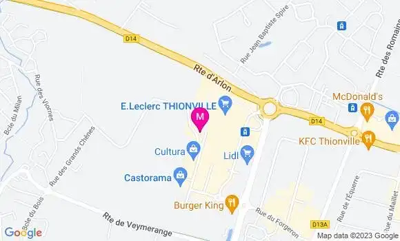 Localisation Restaurant  La Pause