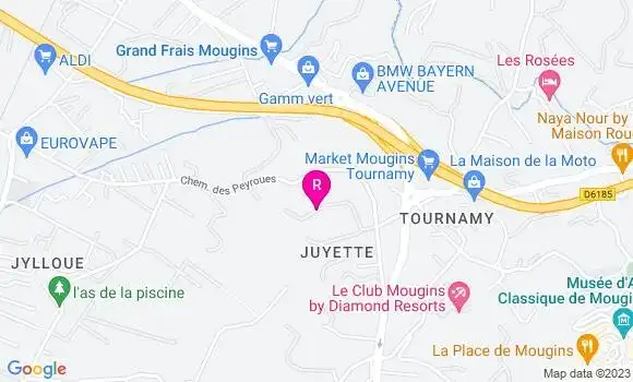 Localisation Restaurant  La Cuisine de Morgane