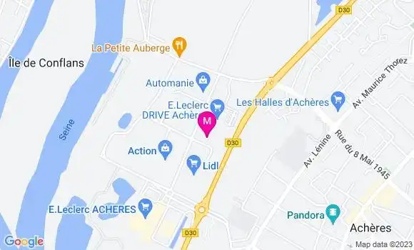 Localisation Pizzeria Bel Canto