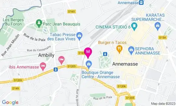 Localisation Restaurant  La Boucherie