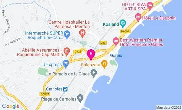 Localisation Restaurant  L