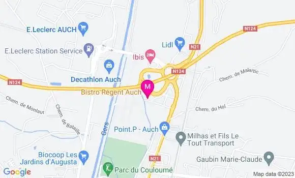 Localisation Bistrot Bistro Régent