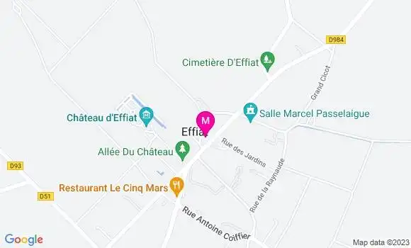 Localisation Restaurant Bar Le Relais Fleuri