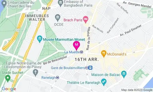Localisation Restaurant  Madison Caffe