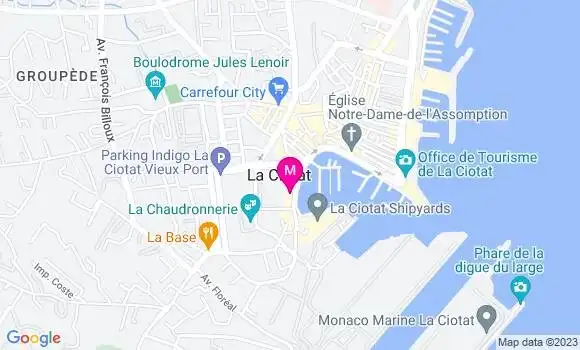 Localisation Restaurant  Le Vin 7