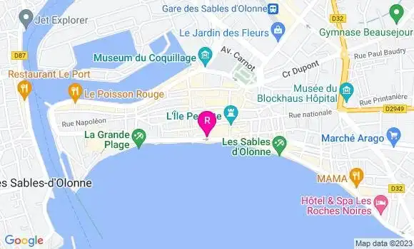 Localisation Crêperie Bretonne le Triskell