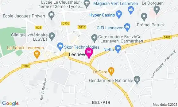 Localisation Restaurant  Au Coq en Pâte