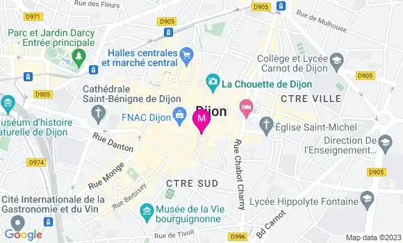 Localisation Restaurant  Le Chanoine