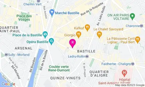 Localisation Restaurant  La Fontaine