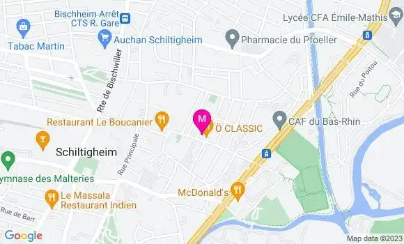 Localisation Restaurant  O Classic