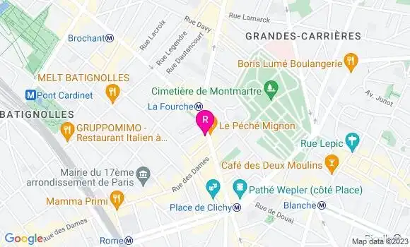 Localisation Restaurant Bar L