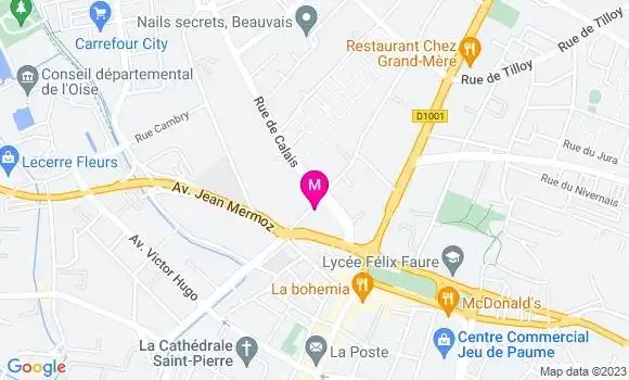 Localisation Restaurant  La Table de Céline